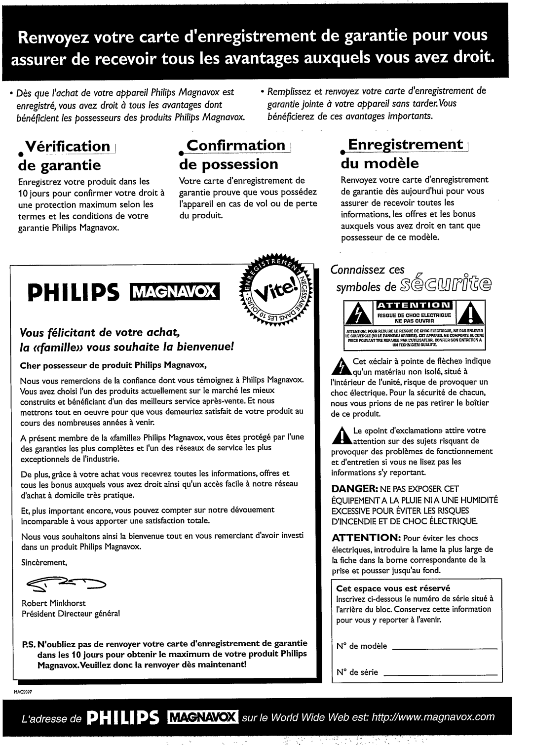 Philips FW345C, FW340C manual 