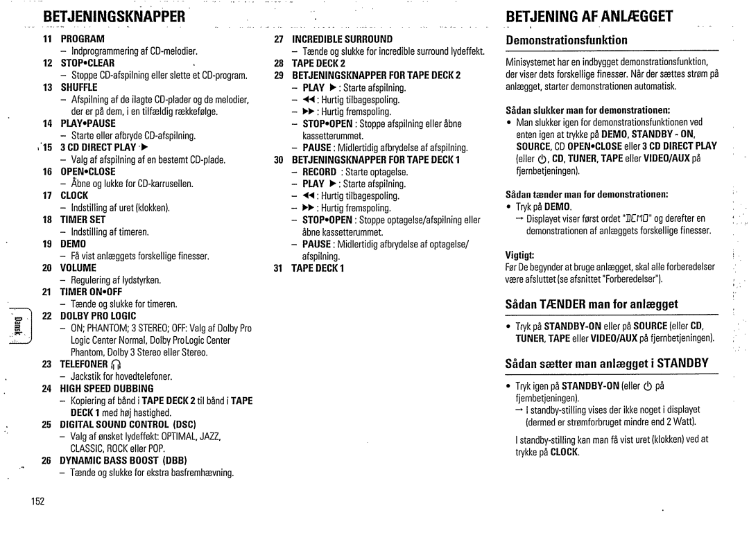 Philips FW375P manual 