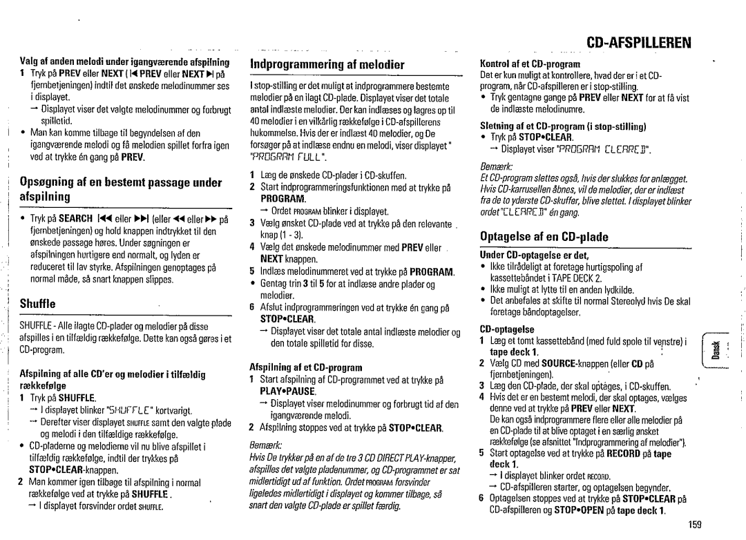 Philips FW375P manual 