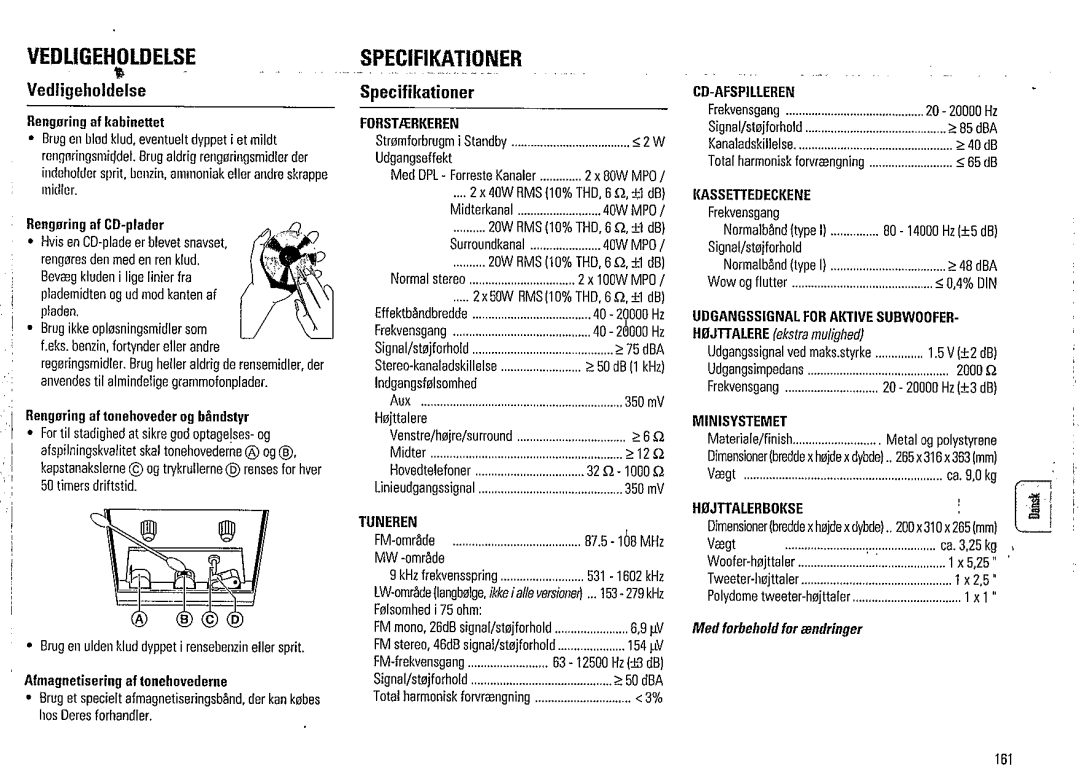 Philips FW375P manual 