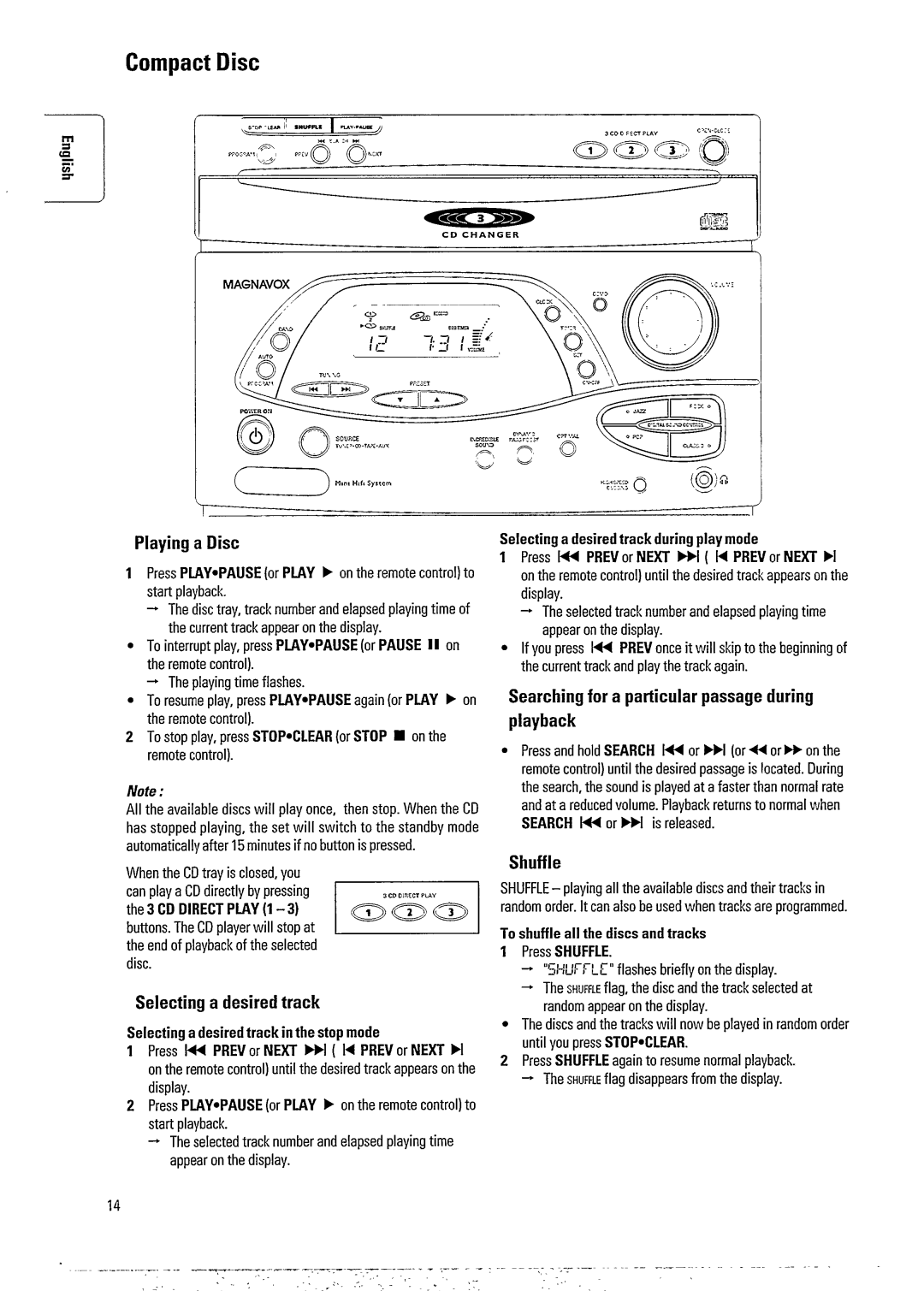 Philips FW391C manual 