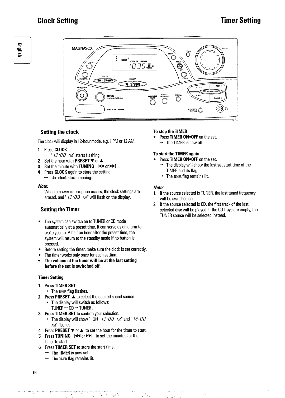 Philips FW391C manual 