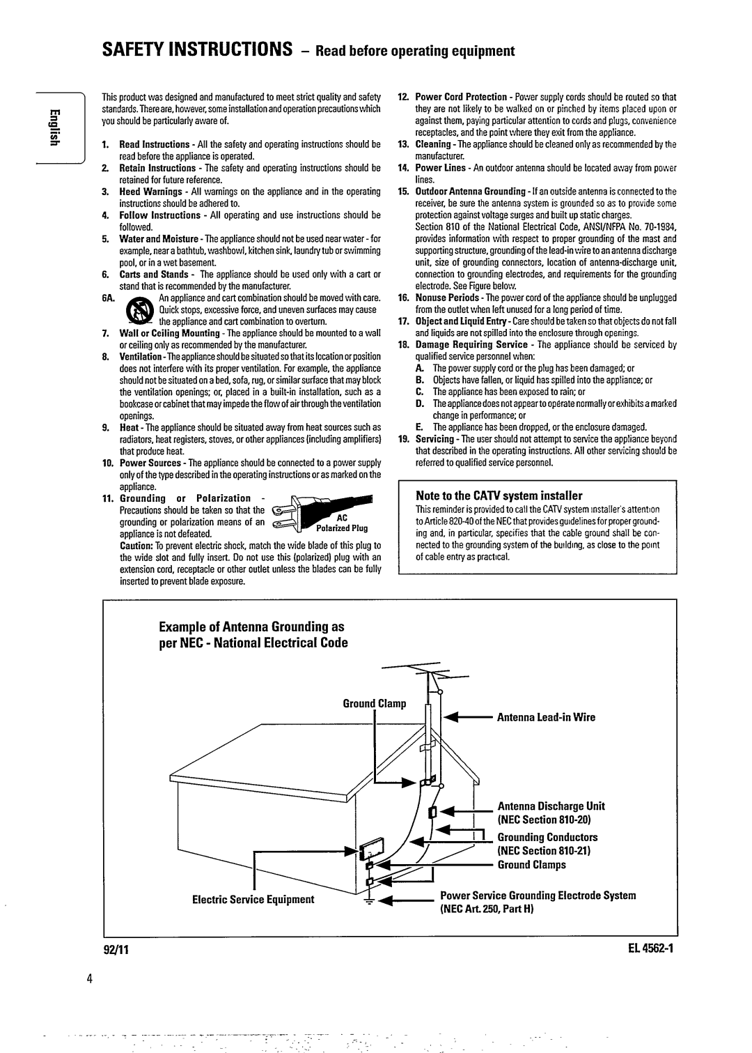 Philips FW391C manual 