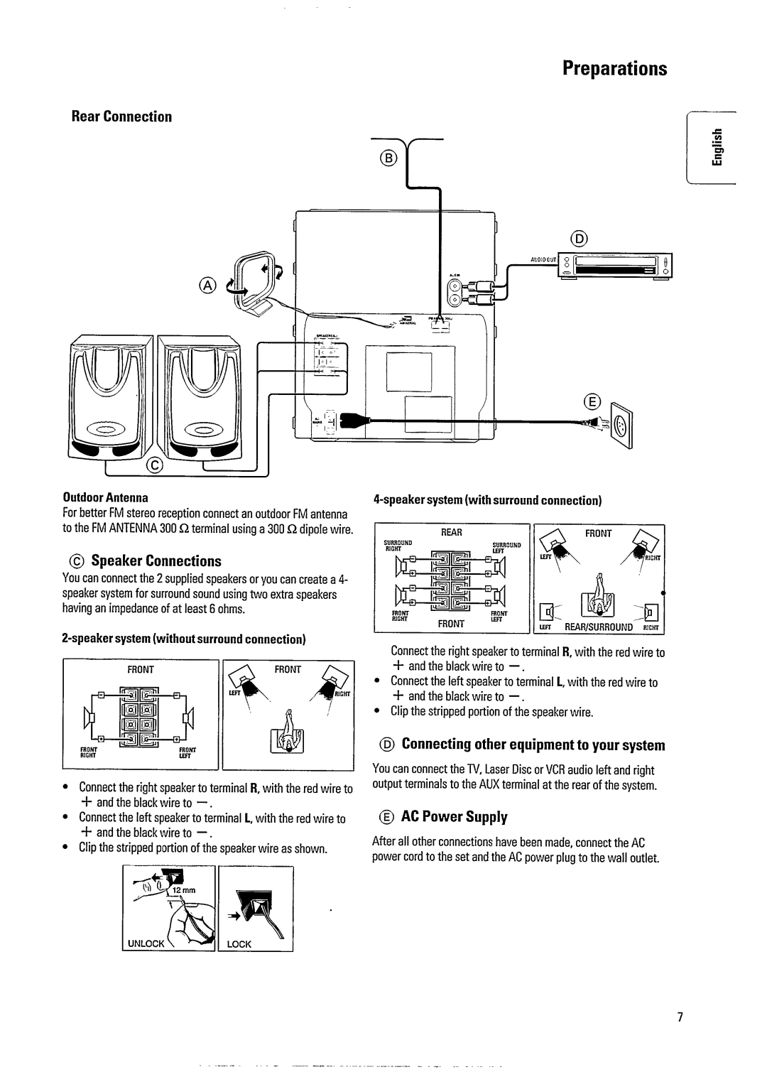 Philips FW391C manual 