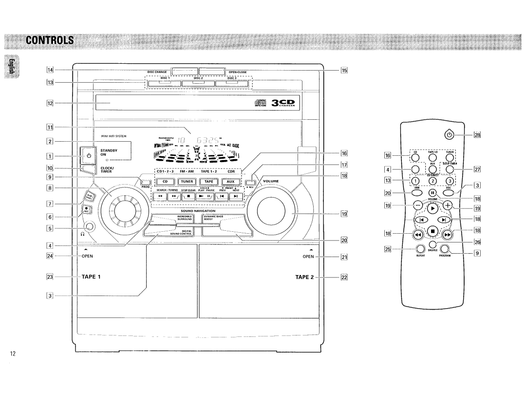 Philips FW545C, FW555C manual 