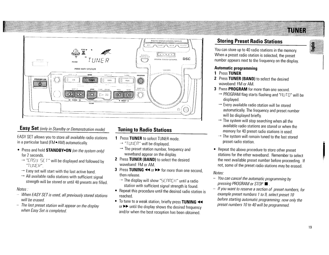 Philips FW520C, FW560C manual 