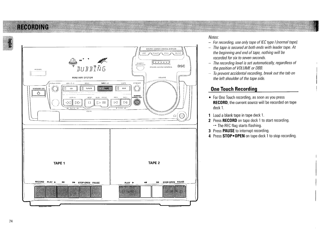 Philips FW560C, FW520C manual 