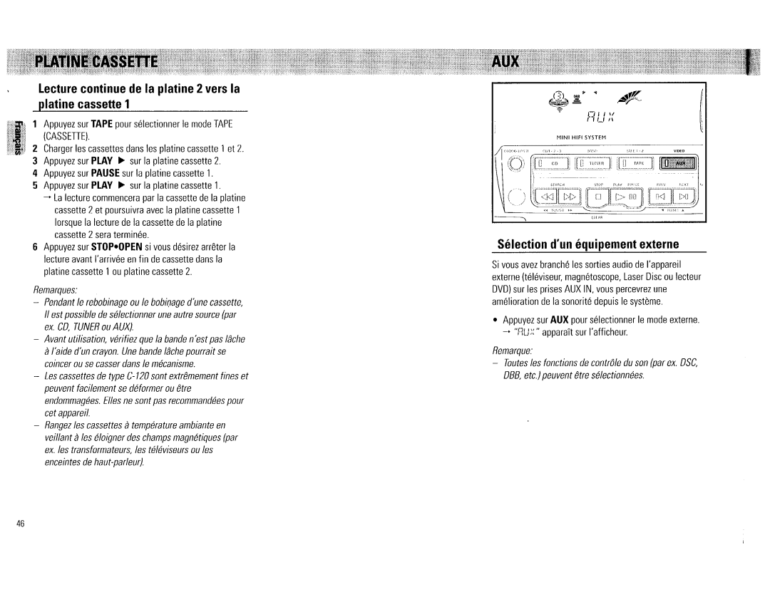 Philips FW560C, FW520C manual 