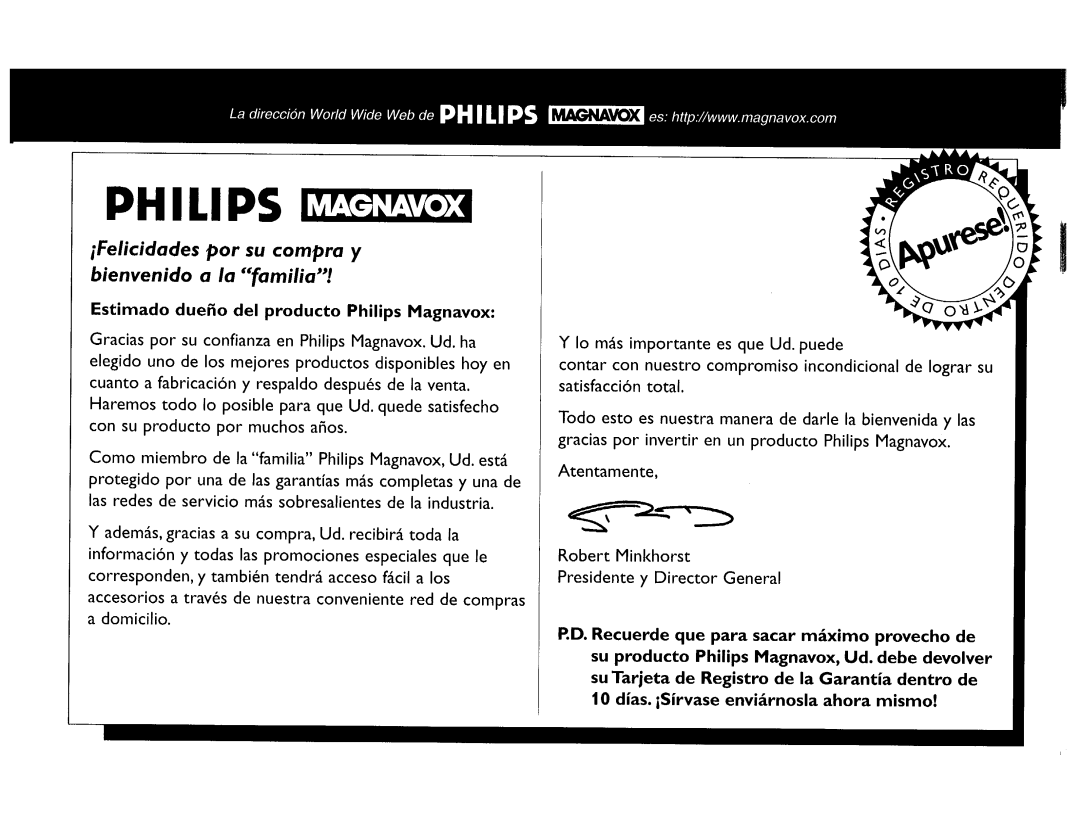 Philips FW520C, FW560C manual 