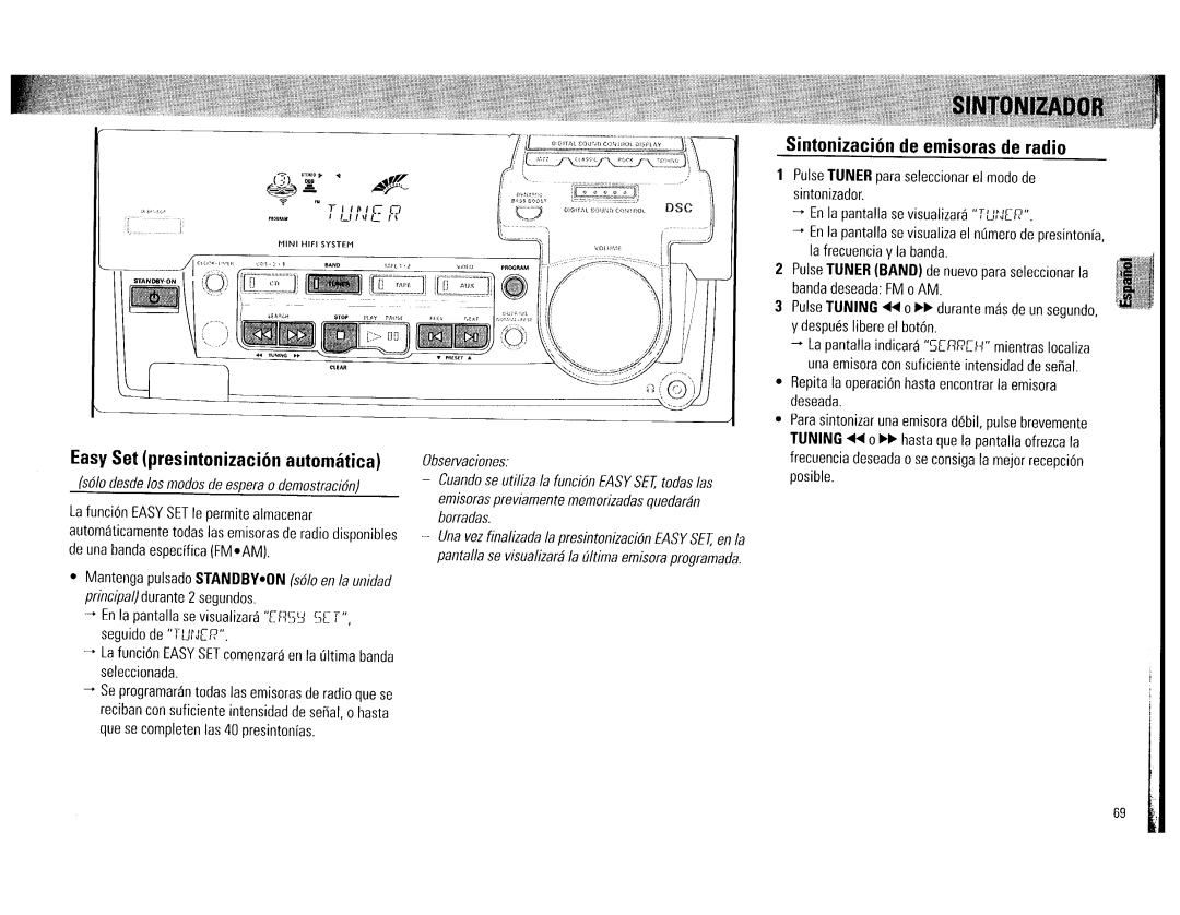 Philips FW520C, FW560C manual 