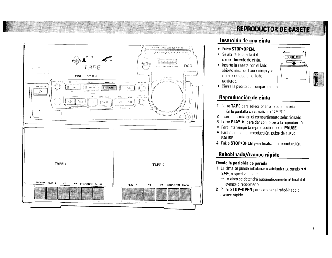 Philips FW520C, FW560C manual 