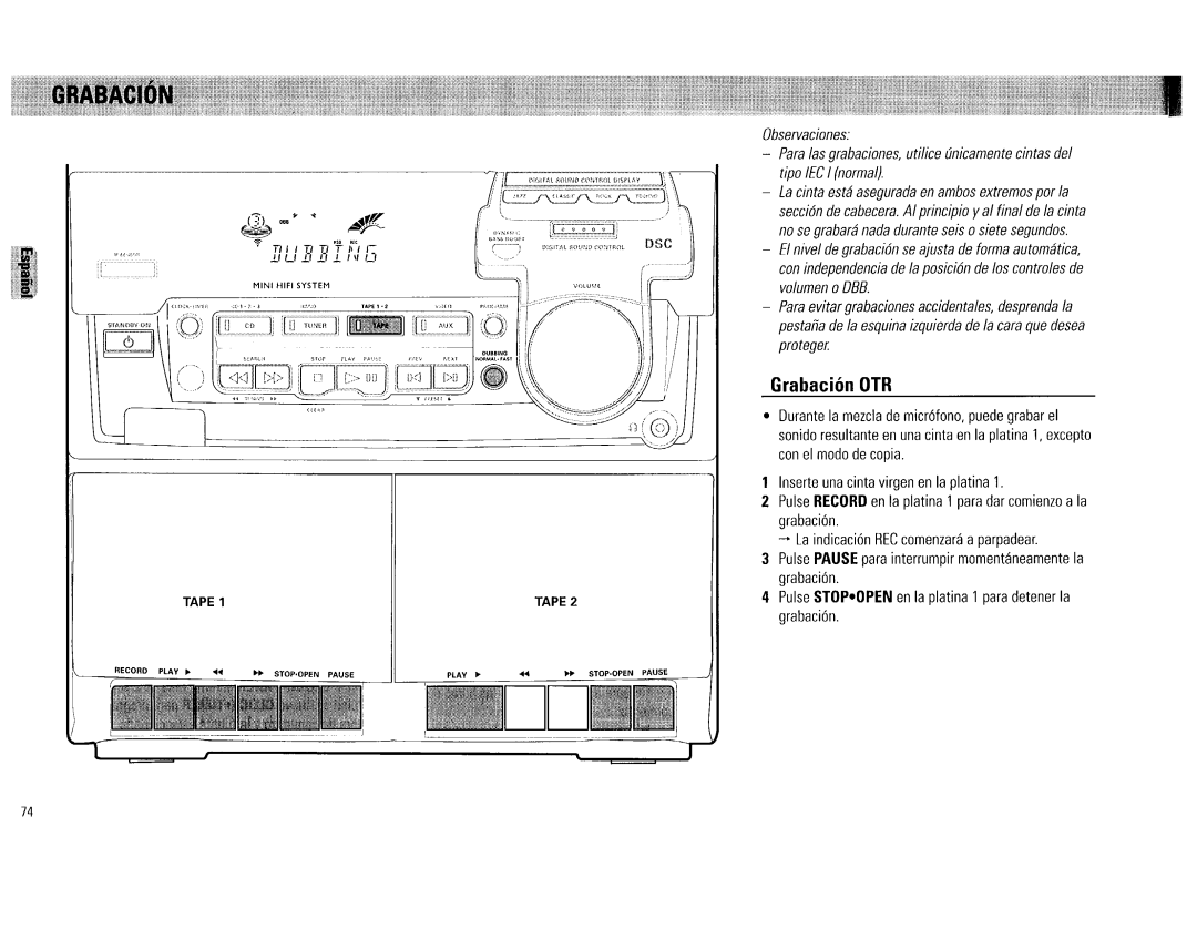 Philips FW560C, FW520C manual 