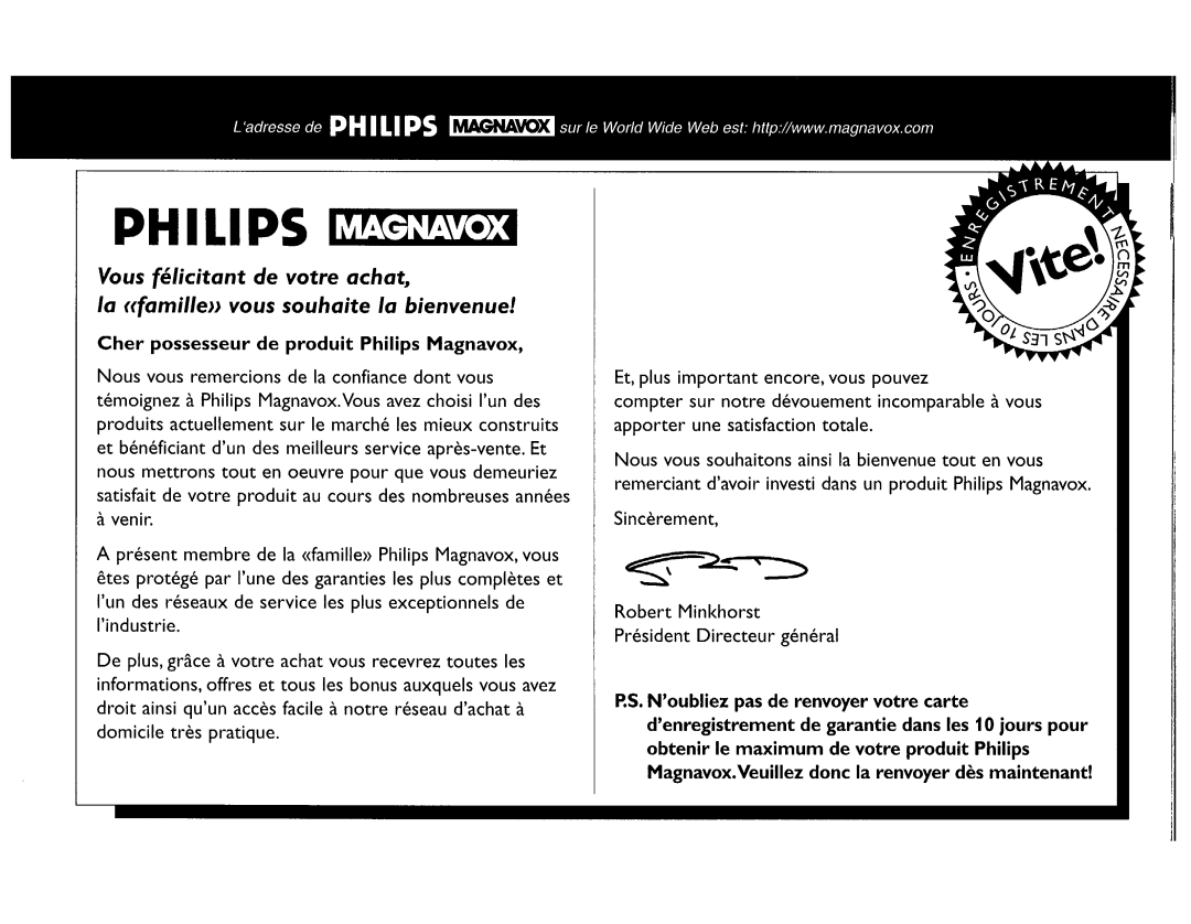 Philips FW520C, FW560C manual 