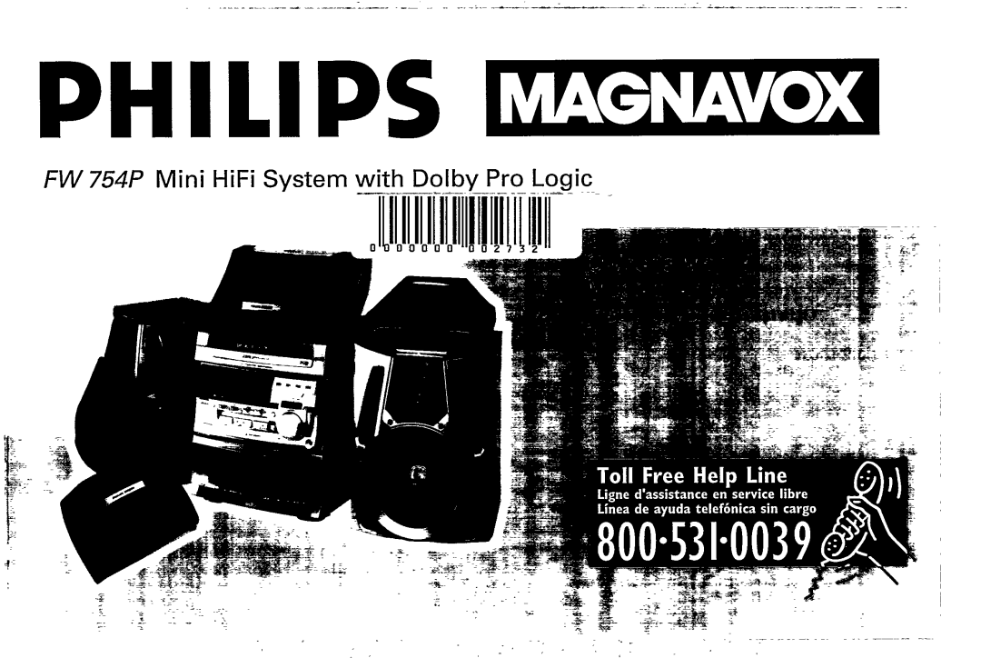 Philips FW754P manual 