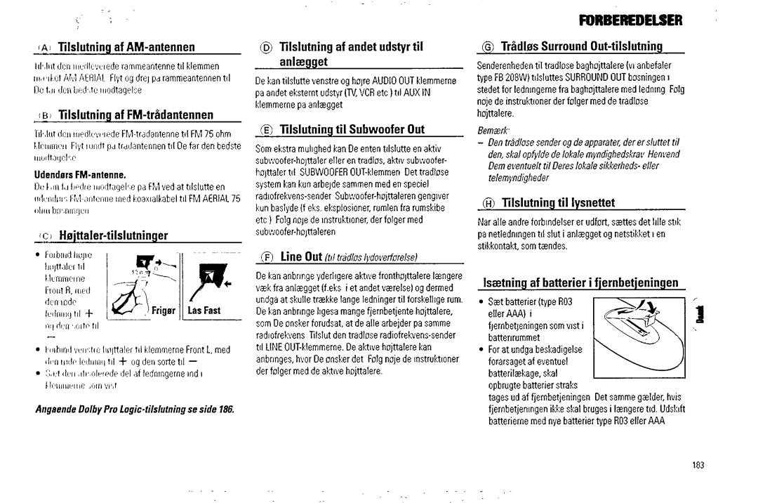 Philips FW765P, FW775P manual 