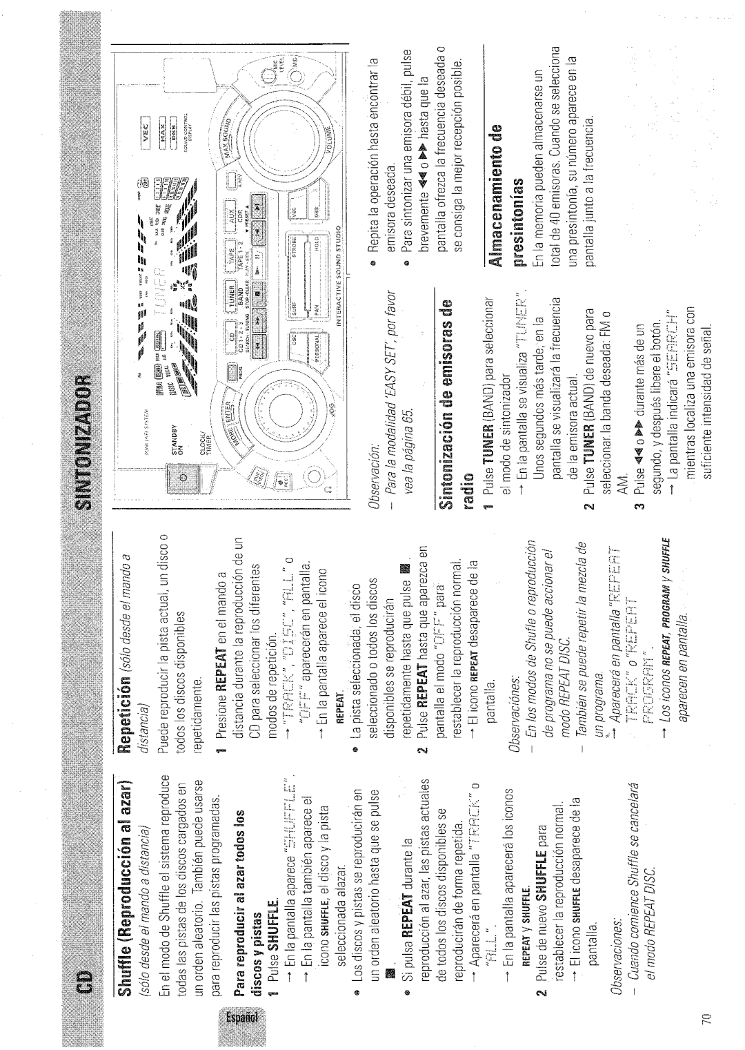 Philips FW830C/37 manual 