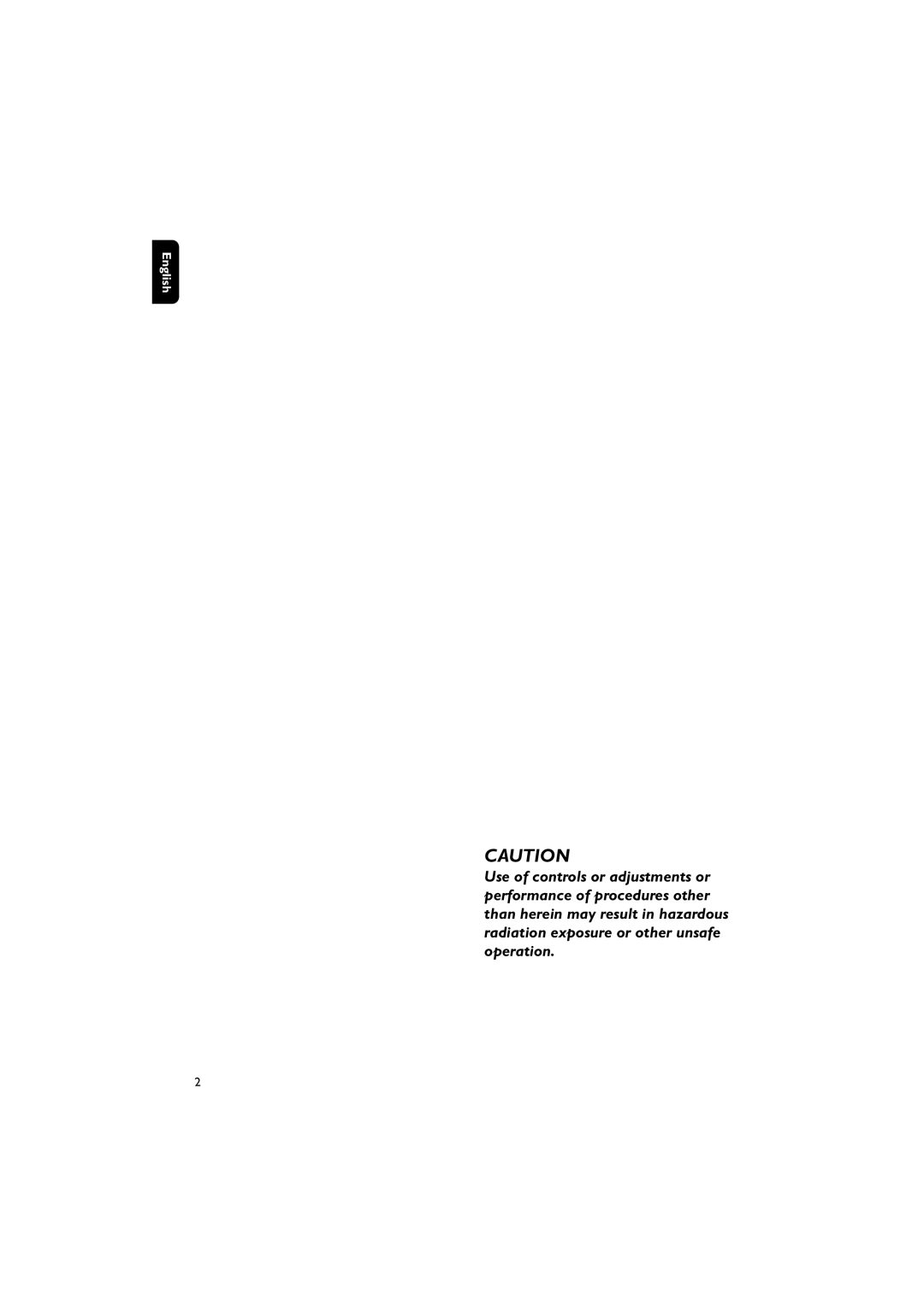 Philips FWD185 user manual English 