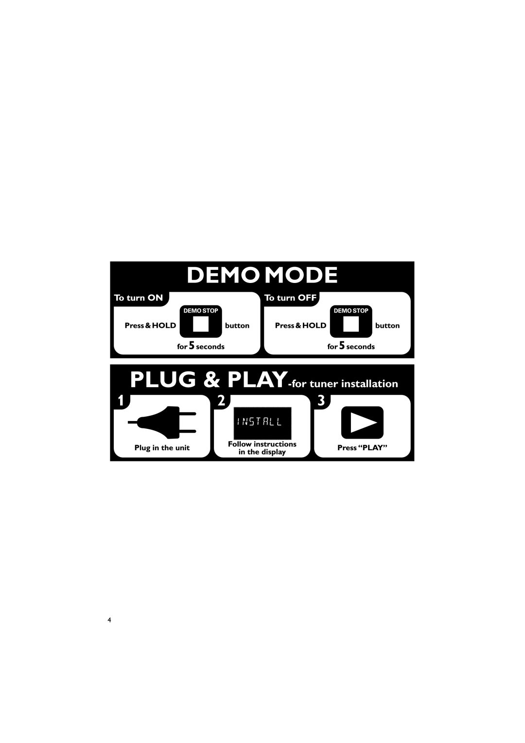 Philips FWD39/ 21 manual Plug & PLAY-for tuner installation 