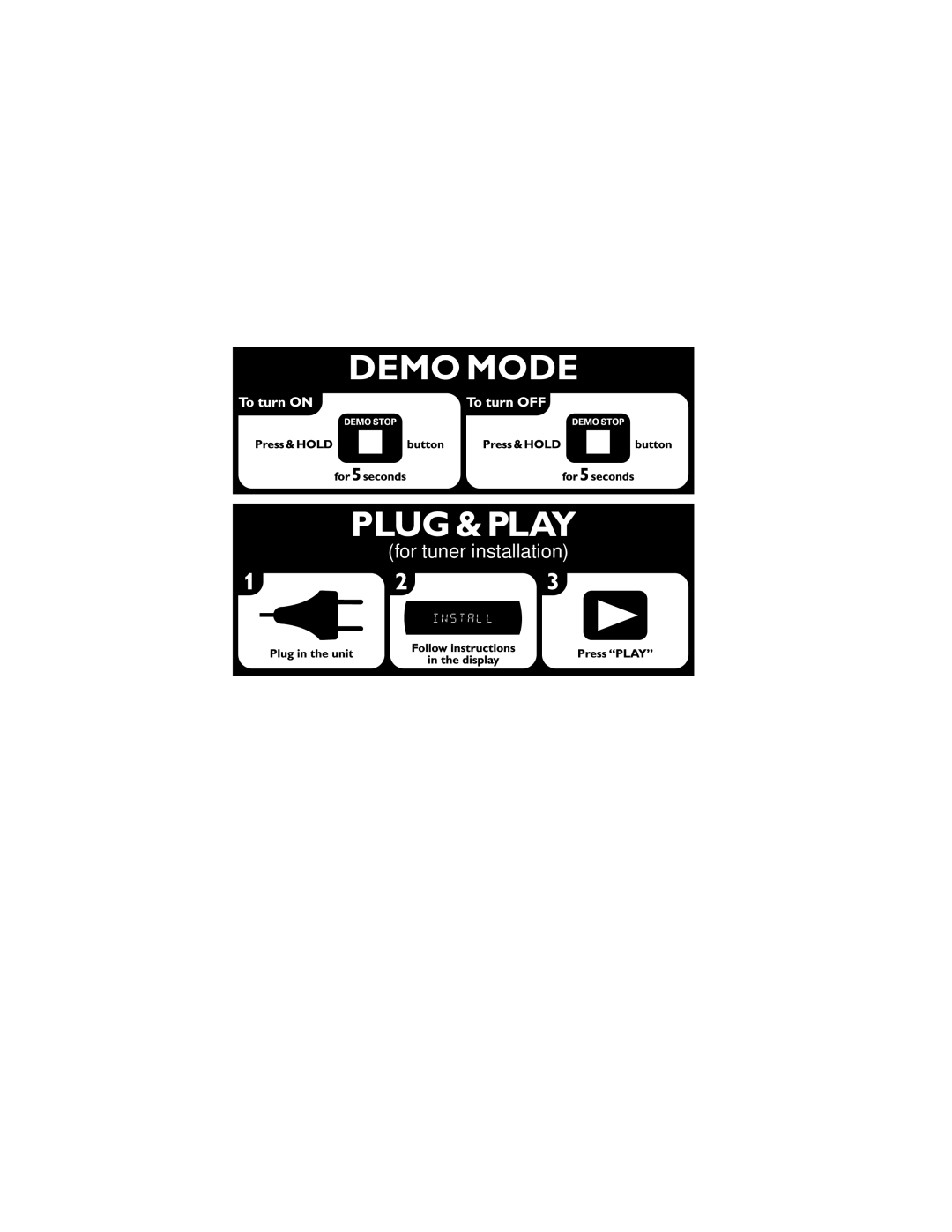 Philips FWM37 manual For tuner installation 