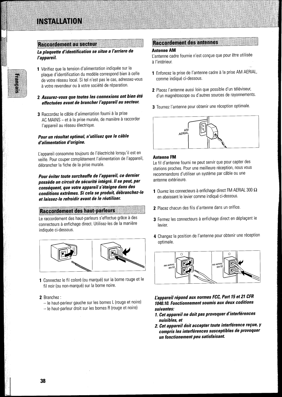 Philips FWR8R/37 manual 