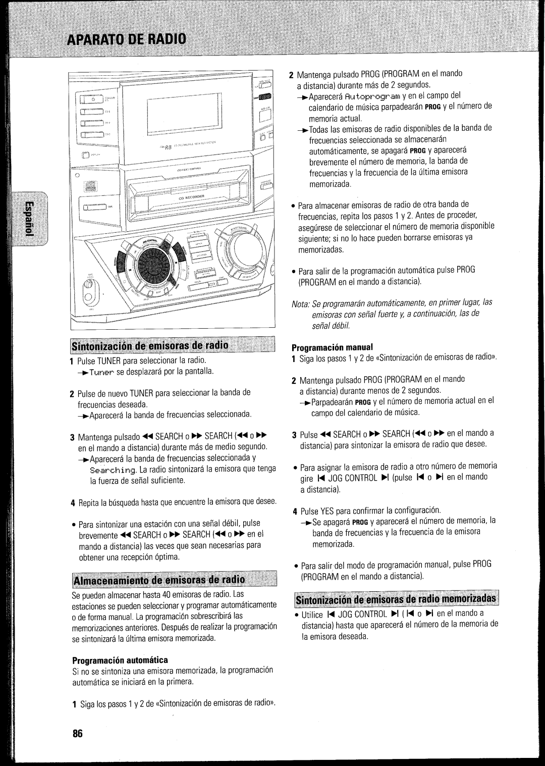 Philips FWR8R/37 manual 