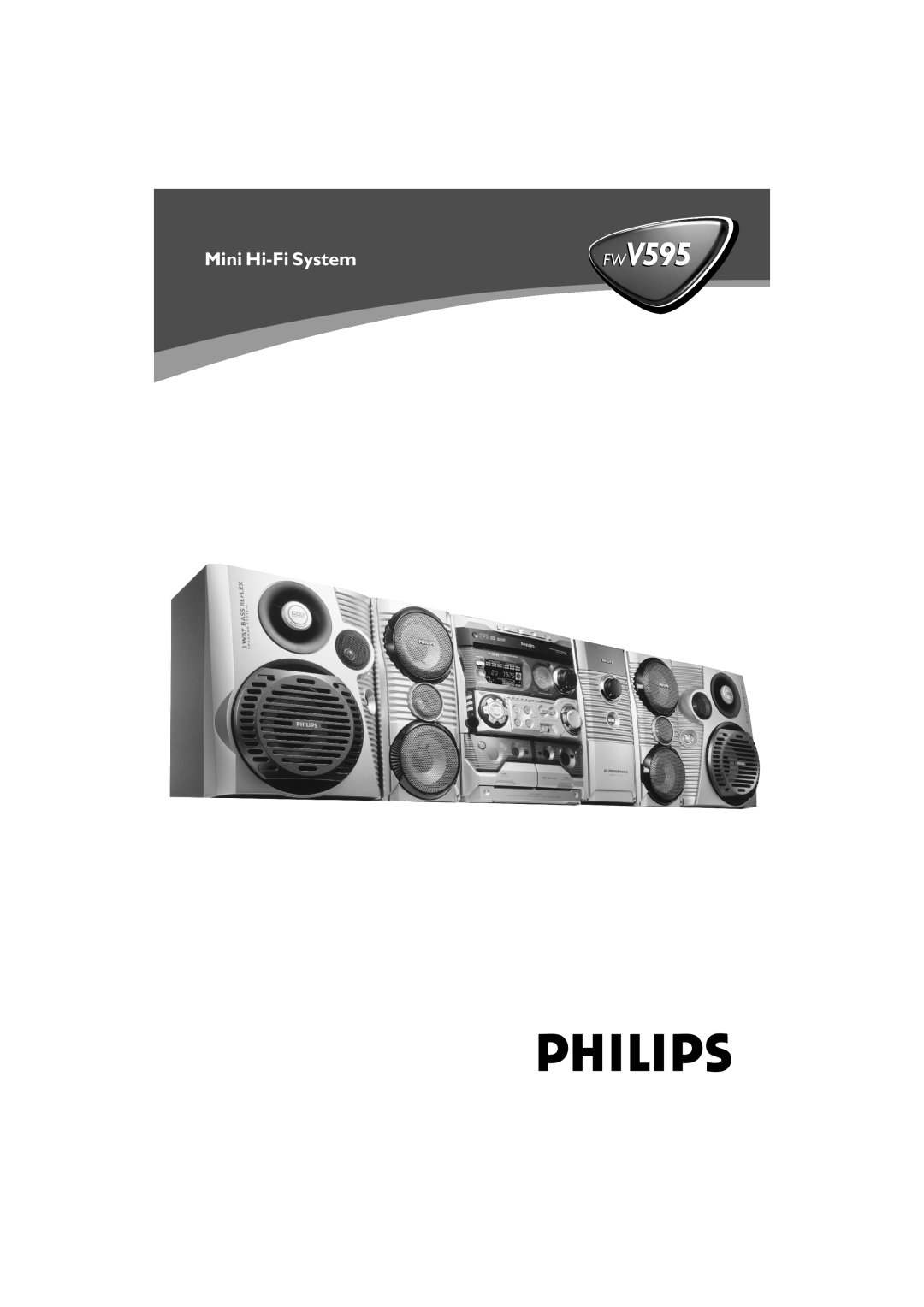 Philips FWV595 manual Mini Hi-FiSystem 