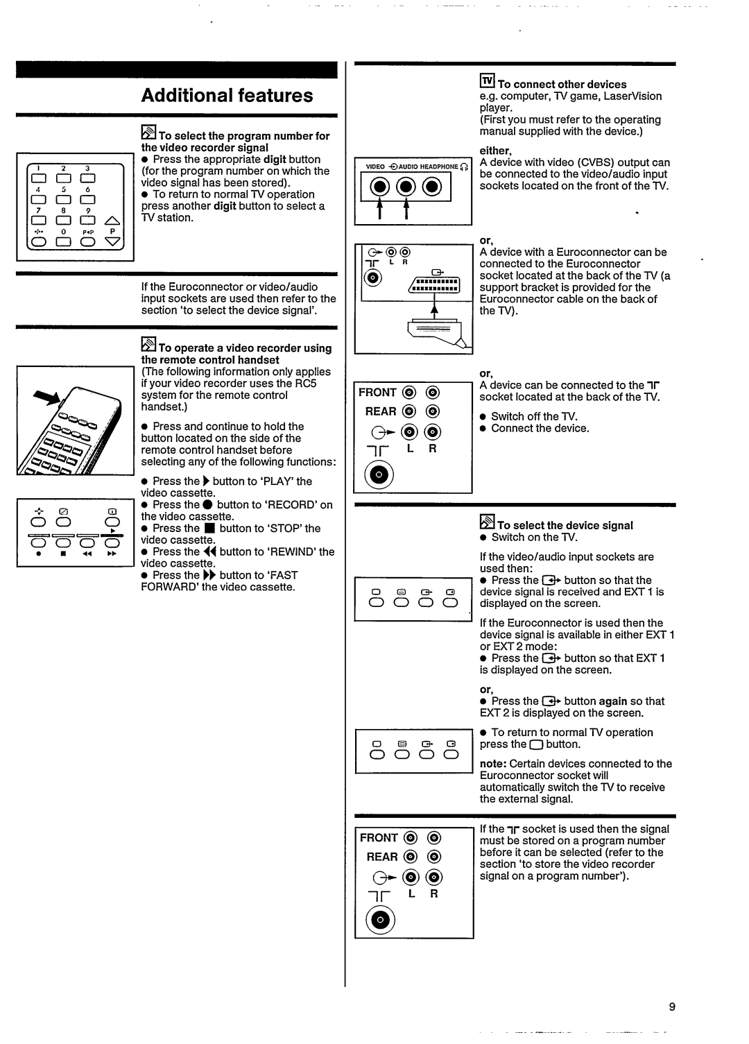 Philips G110 manual 