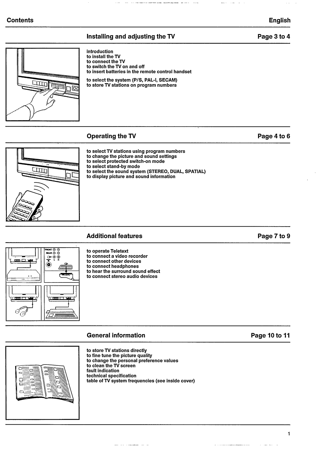 Philips G110 manual 