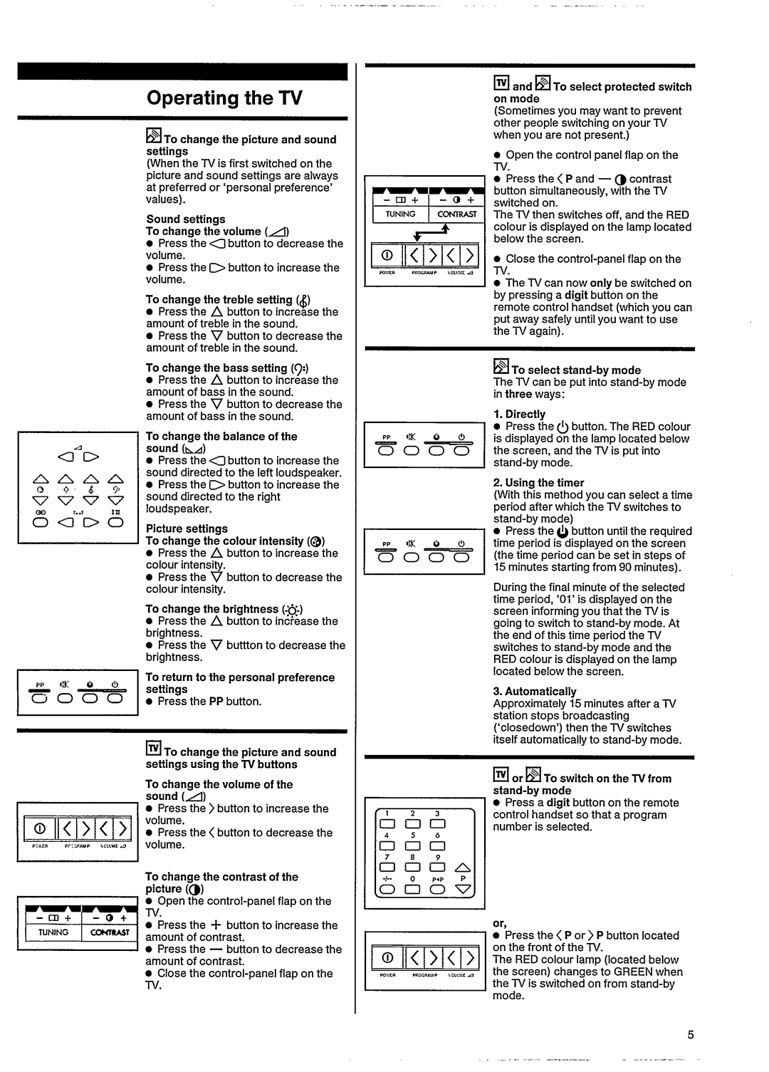 Philips G110 manual 