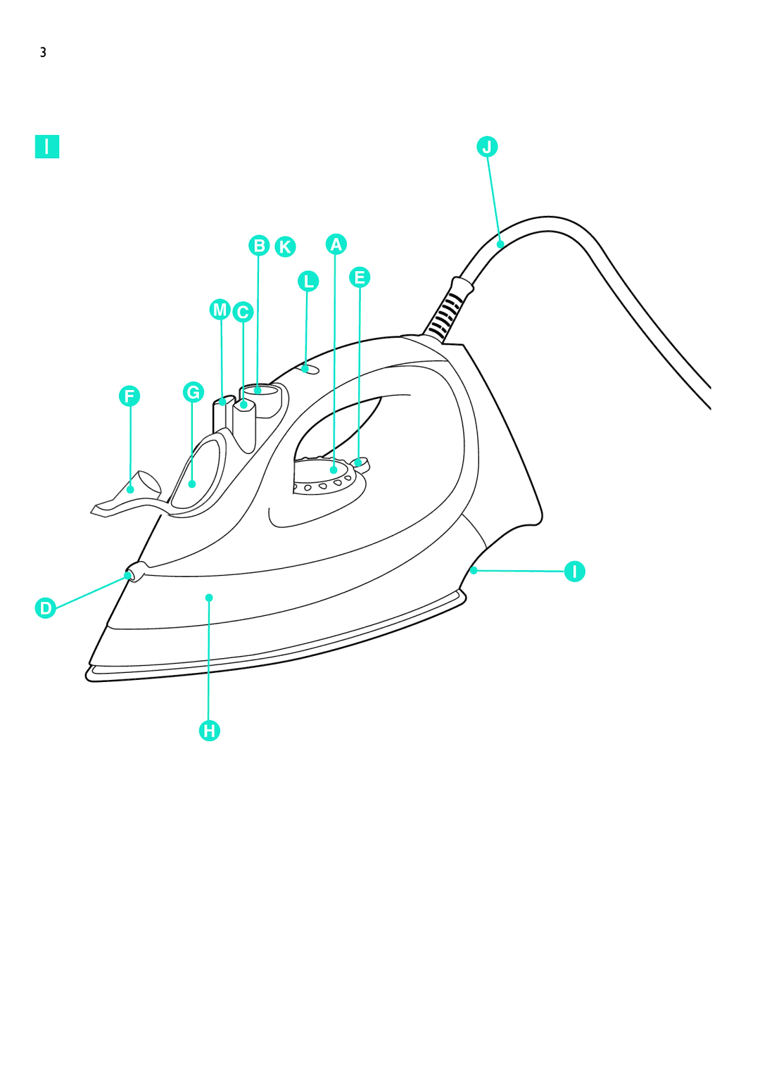 Philips GC2125, GC2115, GC2110, GC2105, GC2130, GC2220, GC2120, GC2215 manual BK a 