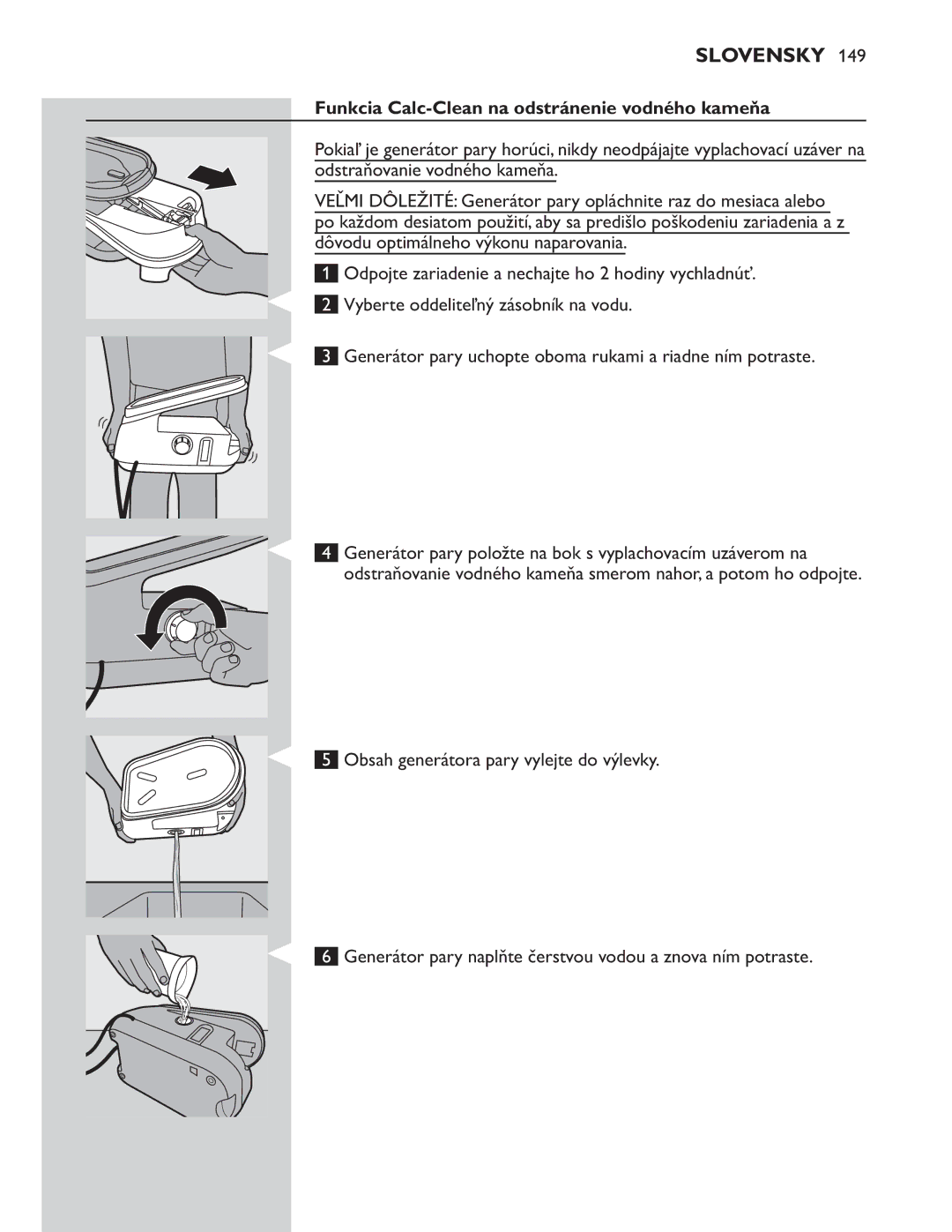 Philips GC8300 Series manual 149 