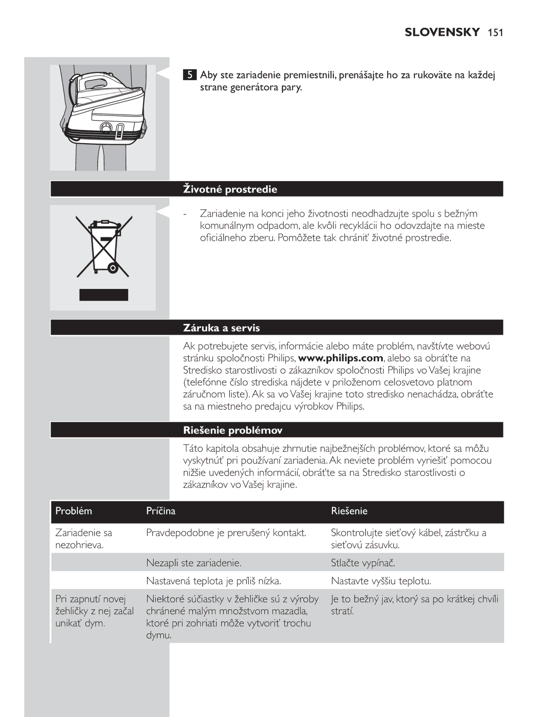 Philips GC8300 Series manual 151 