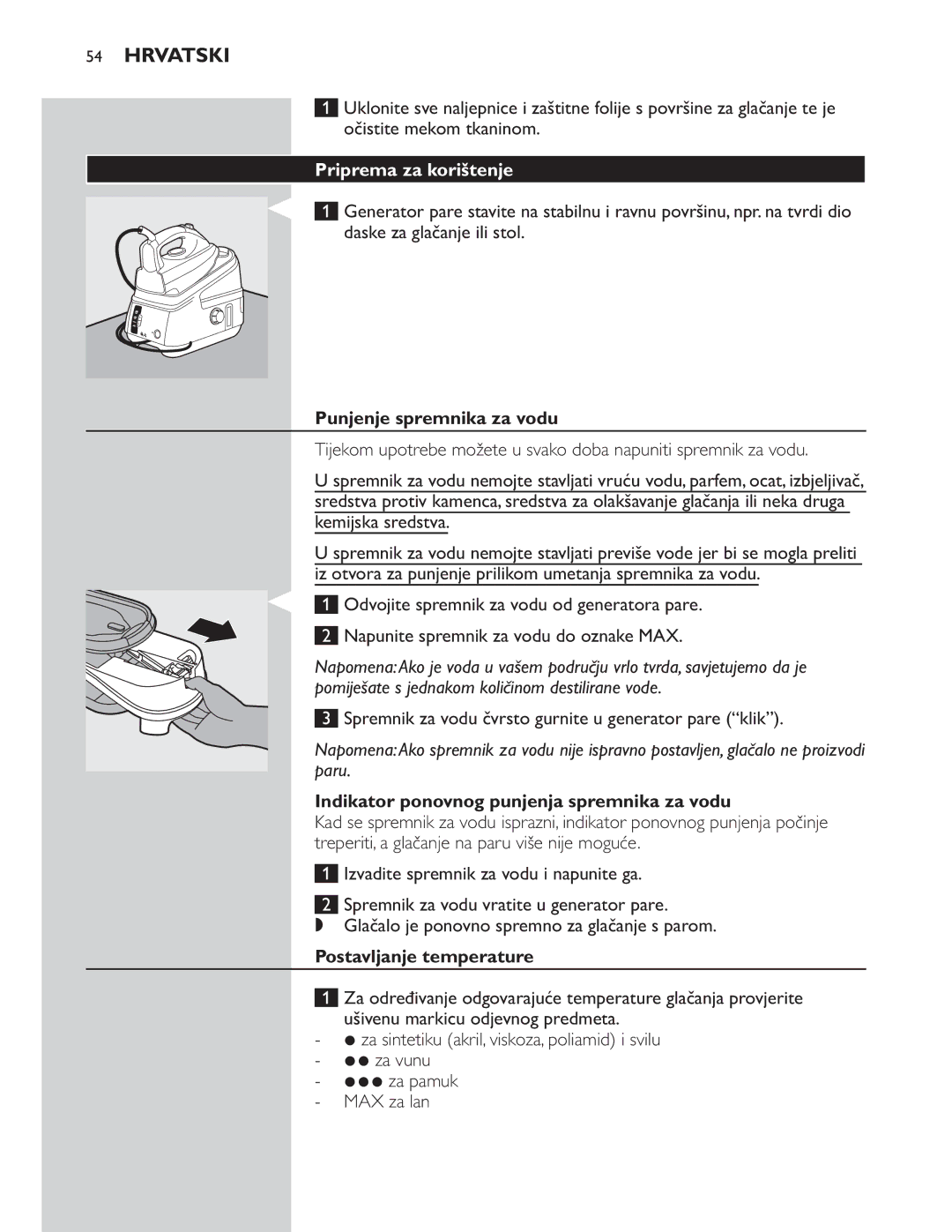 Philips GC8300 Series manual 