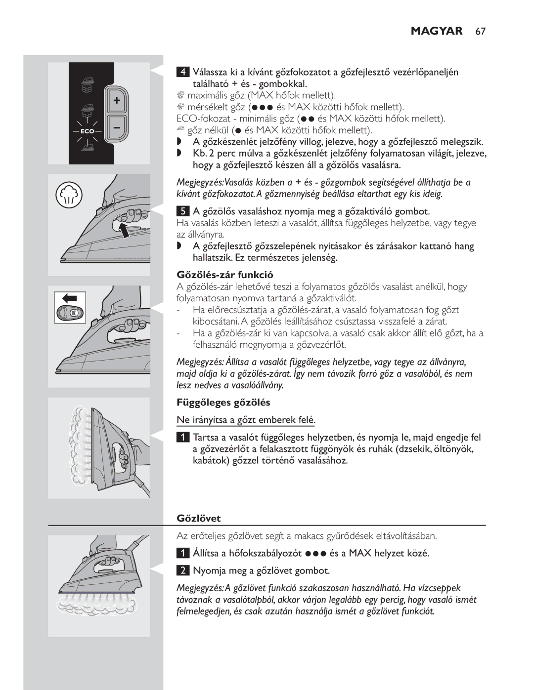 Philips GC8300 Series manual 