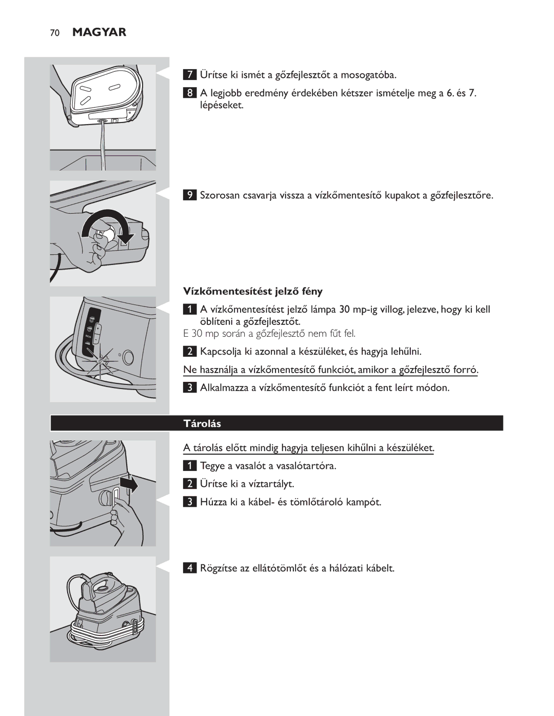 Philips GC8300 Series manual 