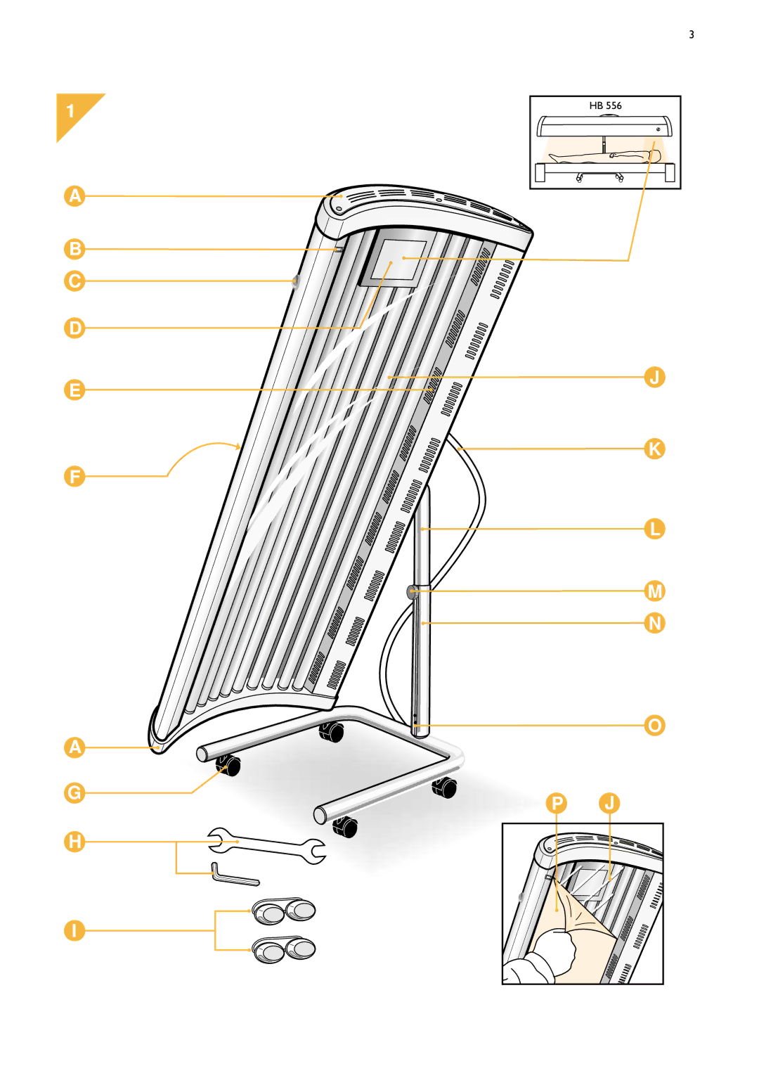 Philips HB556, HB555, HB554 manual 