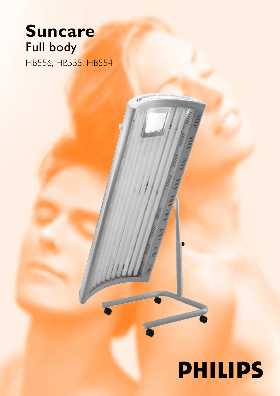 Philips manual Suncare, Full body, HB556, HB555, HB554 
