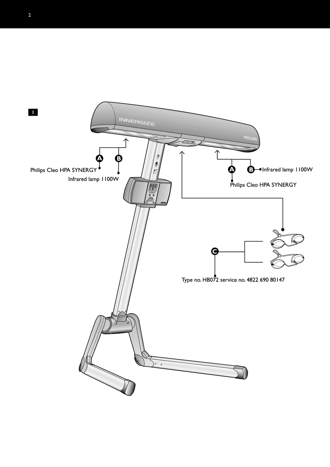 Philips HB933, HB935 manual 