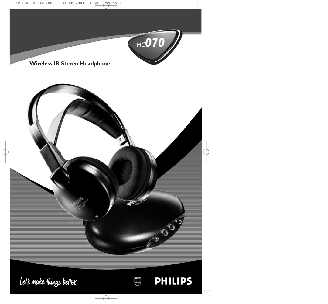 Philips HC 070 manual HC070 