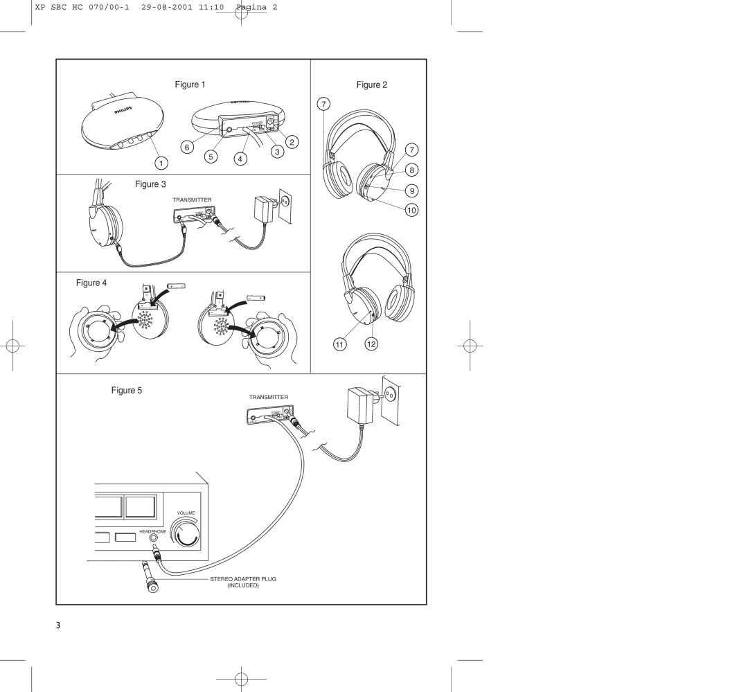 Philips HC 070 manual 29-08-2001 