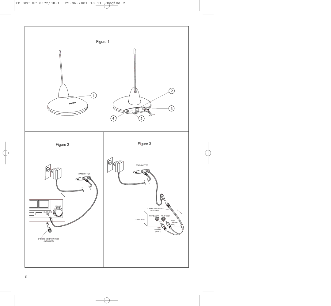 Philips HC 8372 manual 8372/00-1 25-06-2001 