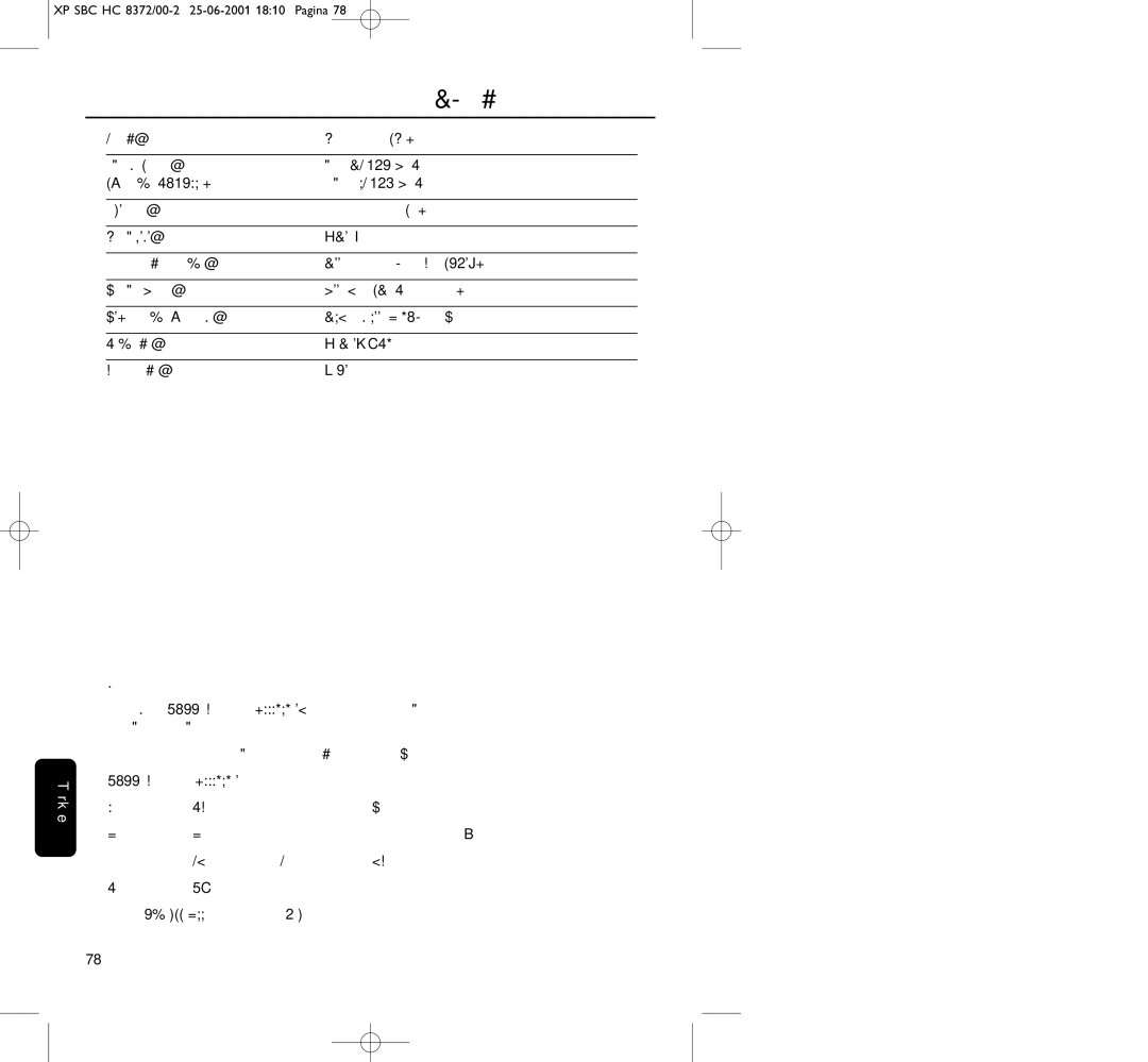 Philips HC8650 manual Özellikler Yönetmelikler 