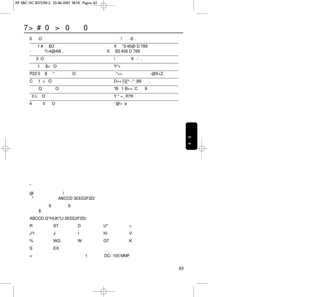 Philips HC8650 manual Теxнические xаpактеpистики, Пpавила 