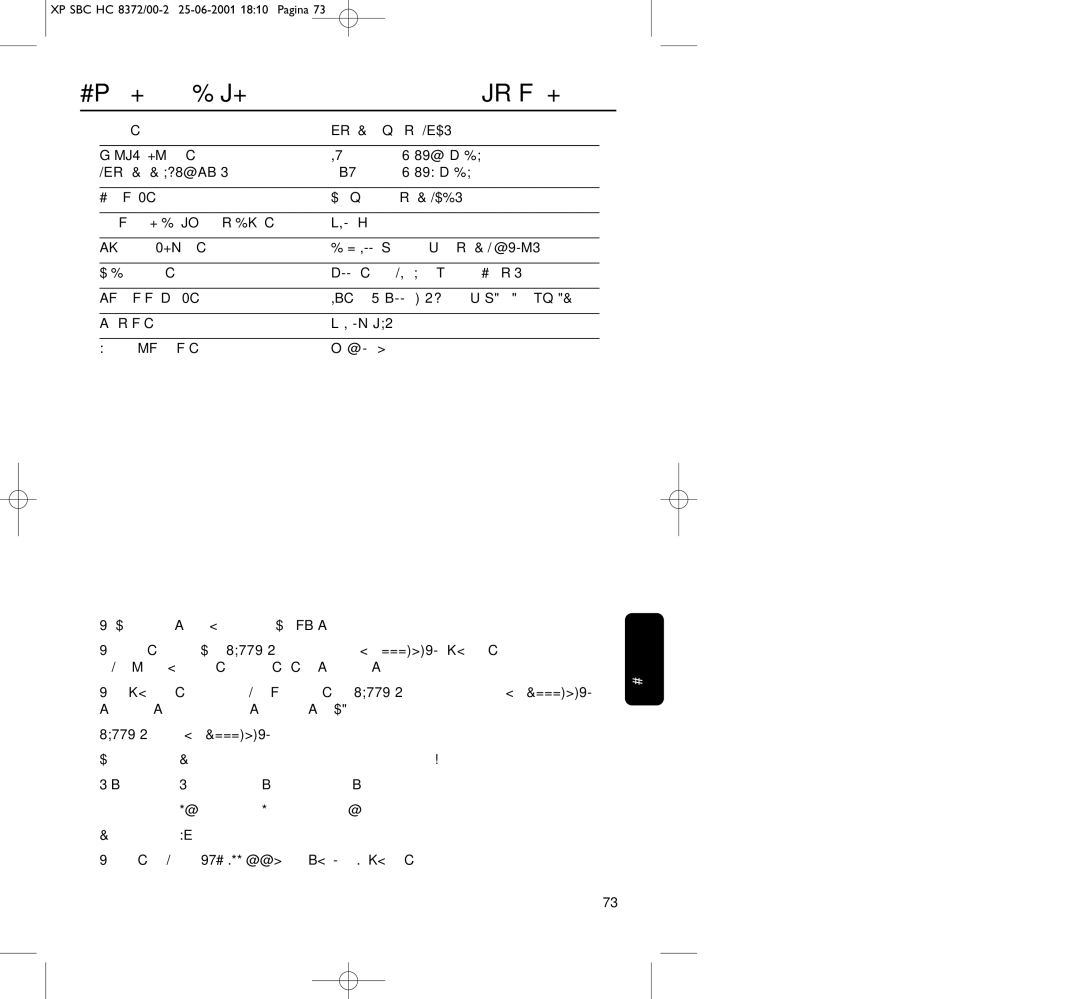 Philips HC8650 manual Műszaki jellemzők, Előírások 