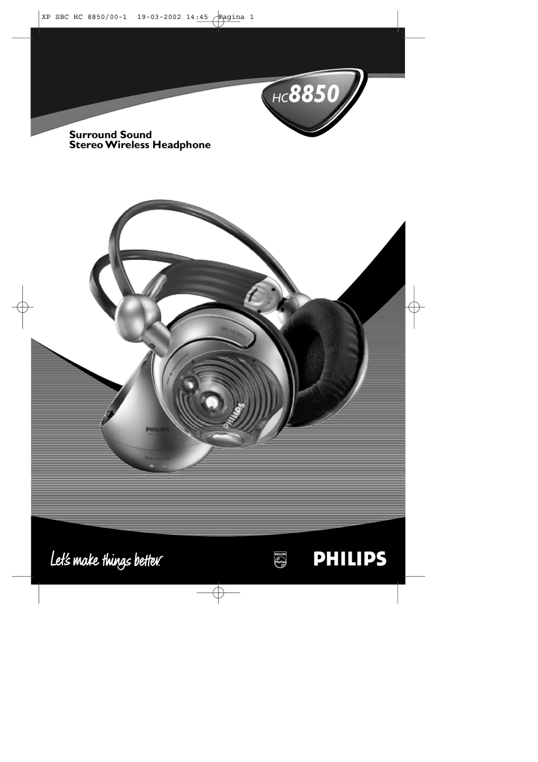 Philips HC8850 manual 