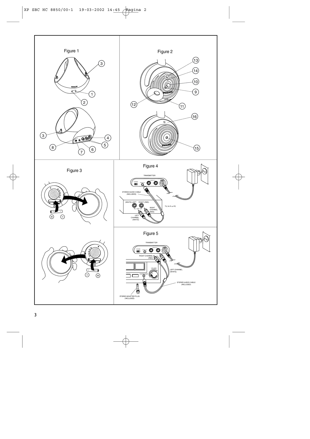 Philips HC8850 manual 8850/00-1 