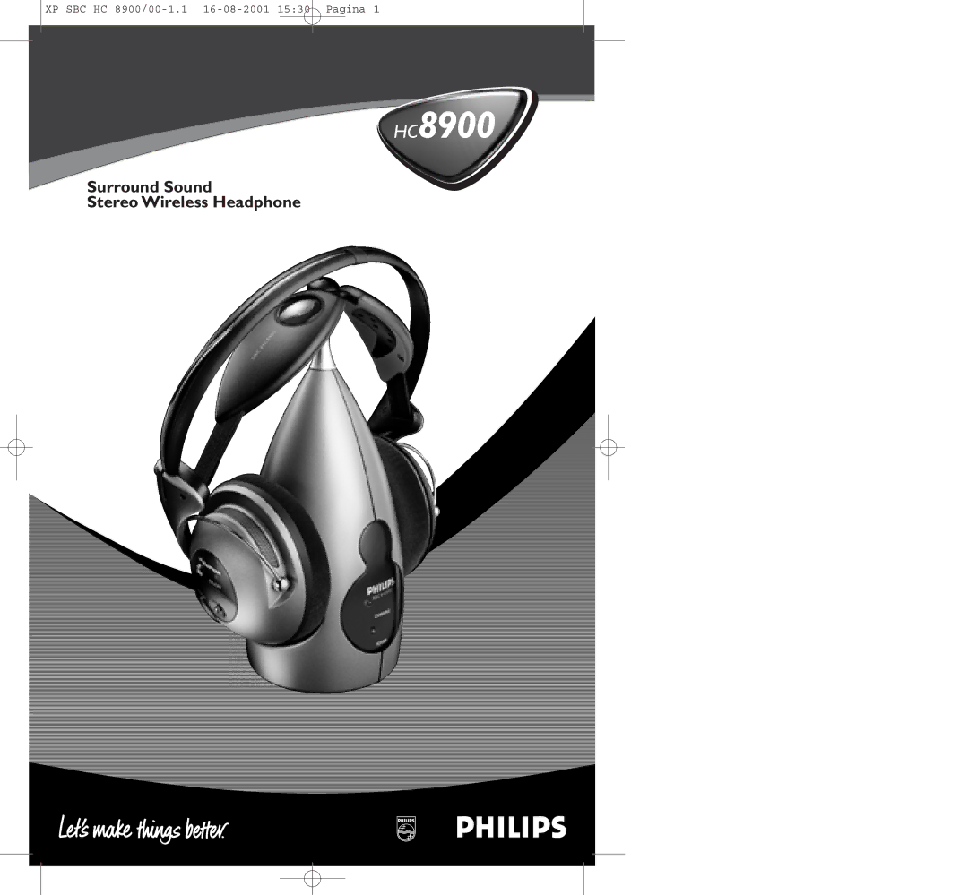 Philips HC8900 manual 