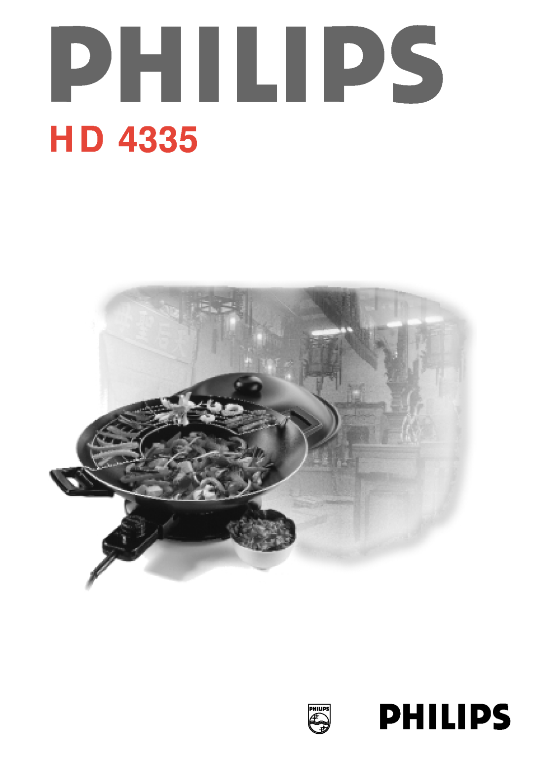 Philips HD 4335 manual 