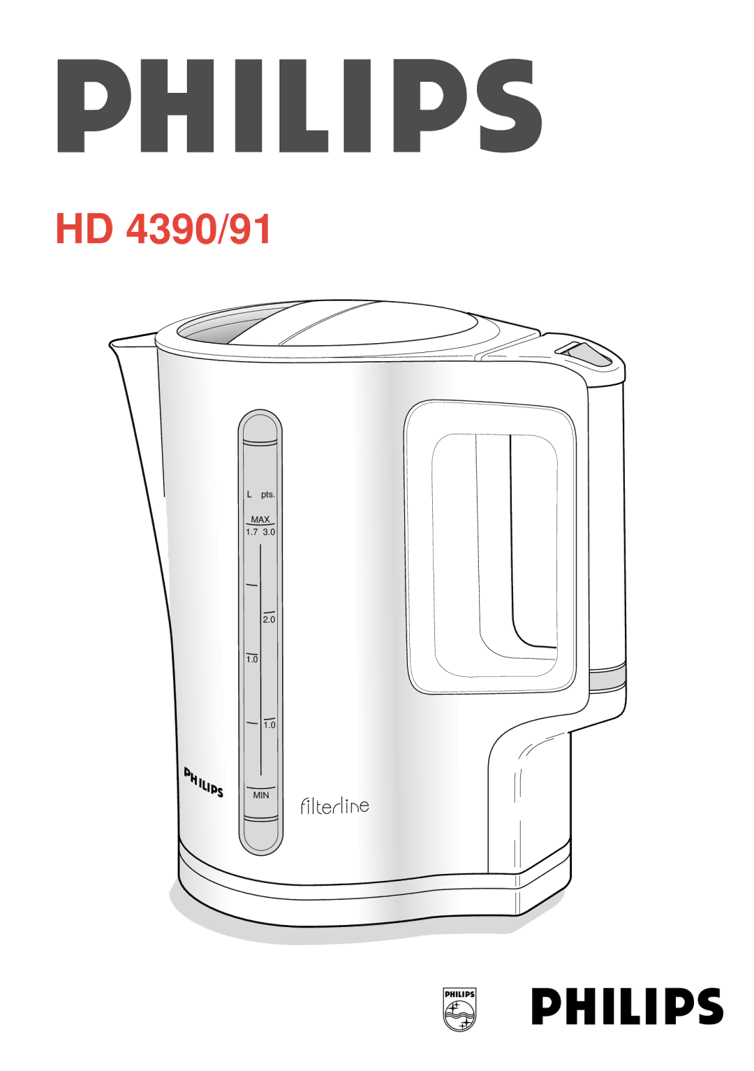 Philips HD 4390/91 manual 