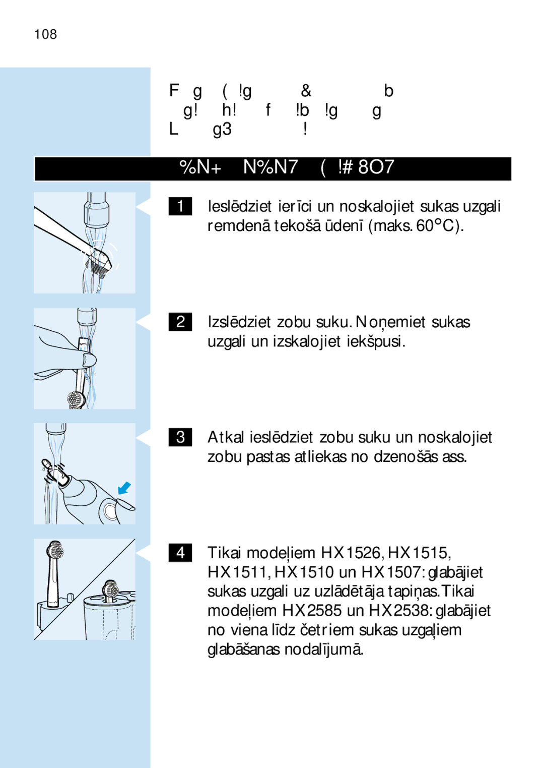 Philips HD 650 manual Ierīces tīrīšana un glabāšana 